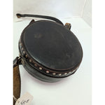 Lathams Watchmans Clock Vintage Steampunk Halloween Industrial Leather Strap