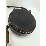Lathams Watchmans Clock Vintage Steampunk Halloween Industrial Leather Strap