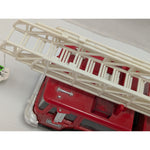 1986 Hess Red Fire Truck Toy Extending Ladder Light Features Vintage Firetruck