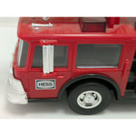 1986 Hess Red Fire Truck Toy Extending Ladder Light Features Vintage Firetruck