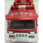 1986 Hess Red Fire Truck Toy Extending Ladder Light Features Vintage Firetruck