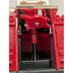 1986 Hess Red Fire Truck Toy Extending Ladder Light Features Vintage Firetruck