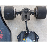 AS-IS H5 TeamGee Electric 38" Skateboard Deck Hub Motors Black Longboard Team Gee