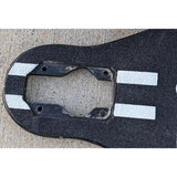 AS-IS H5 TeamGee Electric 38" Skateboard Deck Hub Motors Black Longboard Team Gee