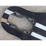 AS-IS H5 TeamGee Electric 38" Skateboard Deck Hub Motors Black Longboard Team Gee