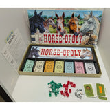 VGC COMPLETE Horseopoly Horse Opoly Board Game Horse Horses Farm Ranch Boardgame Monopoly Instructions