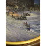 Larry Winborg Collector Plate Peace on Earth Christmas Salt Lake Temple Mormon