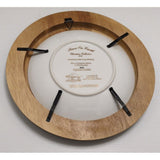 Larry Winborg Collector Plate Peace on Earth Christmas Salt Lake Temple Mormon