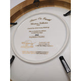 Larry Winborg Collector Plate Peace on Earth Christmas Salt Lake Temple Mormon