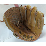 Rare Snap Wrist Rivet 12.5" Rawlings RBG 6GS Ken Griffey Jr. Leather Baseball Glove Tan "The Finest In The Field!"