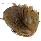 Rare Snap Wrist Rivet 12.5" Rawlings RBG 6GS Ken Griffey Jr. Leather Baseball Glove Tan "The Finest In The Field!"