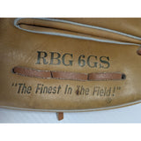 Rare Snap Wrist Rivet 12.5" Rawlings RBG 6GS Ken Griffey Jr. Leather Baseball Glove Tan "The Finest In The Field!"