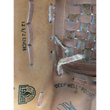 Rare Snap Wrist Rivet 12.5" Rawlings RBG 6GS Ken Griffey Jr. Leather Baseball Glove Tan "The Finest In The Field!"