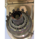 DHR Holland Brass Wall Mounted Oil Lamp Reflector NO CHIMNEY Arched Cover Maritime Nautical
