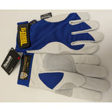 Tillman 1485L TrueFit Thinsulate Insulated Gloves Pigskin Blue White Large Durable Work Gloves Top Grain