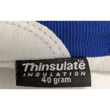Tillman 1485L TrueFit Thinsulate Insulated Gloves Pigskin Blue White Large Durable Work Gloves Top Grain