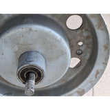 Marked " PJ ABC 21 ASK " 1970s? Aluminum Cable Brake Drum Motorcycle Wheel Hub Harley? Honda?