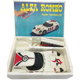 Rare Alfa-Romeo 1600 Scarabeo Remote Control Car White Vintage R/C Taiwan 1979 Box