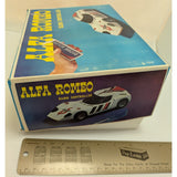 Rare Alfa-Romeo 1600 Scarabeo Remote Control Car White Vintage R/C Taiwan 1979 Box