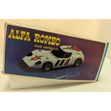 Rare Alfa-Romeo 1600 Scarabeo Remote Control Car White Vintage R/C Taiwan 1979 Box