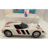 Rare Alfa-Romeo 1600 Scarabeo Remote Control Car White Vintage R/C Taiwan 1979 Box
