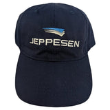NEW Jeppesen Kosh Adjustable Hat Navy Airplane Plane Logo Baseball Cap Kosh 15 Halo Velcro
