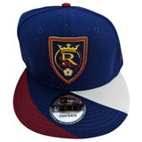 NEW Real Salt Lake Soccer New Era 9Fifty Snapback Adjustable Size Hat Baseball Cap