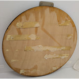 12" Seal 1963 Idaho State University Wood Wall Plaque Round Veritas Vos Liberabit Vintage 1901-1947