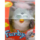 FADED Grey Pink Mane Spots Box Furby 2001 VTG VGC 2 Manuals 57037 Tiger Electronics Green Eyes