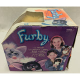FADED Grey Pink Mane Spots Box Furby 2001 VTG VGC 2 Manuals 57037 Tiger Electronics Green Eyes