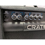 Crate GT15 Amp Black Guitar Practice Amplifier Compact Vintage Sound
