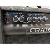 Crate GT15 Amp Black Guitar Practice Amplifier Compact Vintage Sound