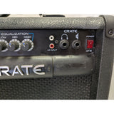 Crate GT15 Amp Black Guitar Practice Amplifier Compact Vintage Sound