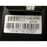 Crate GT15 Amp Black Guitar Practice Amplifier Compact Vintage Sound