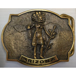 EO-5154 1978 Buckle Arizona J Lunge Morning Kachina The Great American Buckle Co