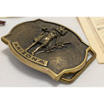 EO-5154 1978 Buckle Arizona J Lunge Morning Kachina The Great American Buckle Co