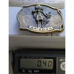 EO-5154 1978 Buckle Arizona J Lunge Morning Kachina The Great American Buckle Co