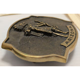EO-5154 1978 Buckle Arizona J Lunge Morning Kachina The Great American Buckle Co
