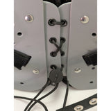 16”-17” Small Schutt Metallic Gray Varsity Flex Football Shoulder Pads 80025 All-Purpose Sports