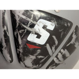 16”-17” Small Schutt Metallic Gray Varsity Flex Football Shoulder Pads 80025 All-Purpose Sports