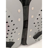 16”-17” Small Schutt Metallic Gray Varsity Flex Football Shoulder Pads 80025 All-Purpose Sports