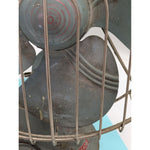Vintage Dominion Fan Electric Table Fan Working but Oscillating AS-IS