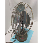 Vintage Dominion Fan Electric Table Fan Working but Oscillating AS-IS