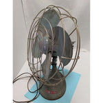 Vintage Dominion Fan Electric Table Fan Working but Oscillating AS-IS