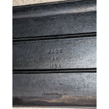 Unmarked Lodge 7 Made In USA H Rectangular Cast Iron Long Griddle Pan 22x9 Oblong Vintage Skillet