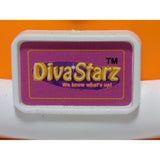 Diva Starz VW Bus Convertible Van Toy Orange Purple Plastic Mattel Fun Vibes 10"x6" 2001 Cruizer