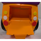 Diva Starz VW Bus Convertible Van Toy Orange Purple Plastic Mattel Fun Vibes 10"x6" 2001 Cruizer