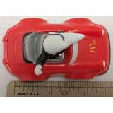 1988 McDonalds Mac Tonight Moon Man Porsche 911 Toy Car Red Collectible Vintage