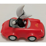 1988 McDonalds Mac Tonight Moon Man Porsche 911 Toy Car Red Collectible Vintage