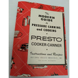 New Old Stock 16 QT Presto Pressure Cooker Canner 7B Pot Aluminum Vintage USA Made 7 B Lid